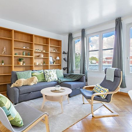 Апартаменти Parisian Penthouse With Large Terrasse П'єррфітт-сюр-Сен Екстер'єр фото