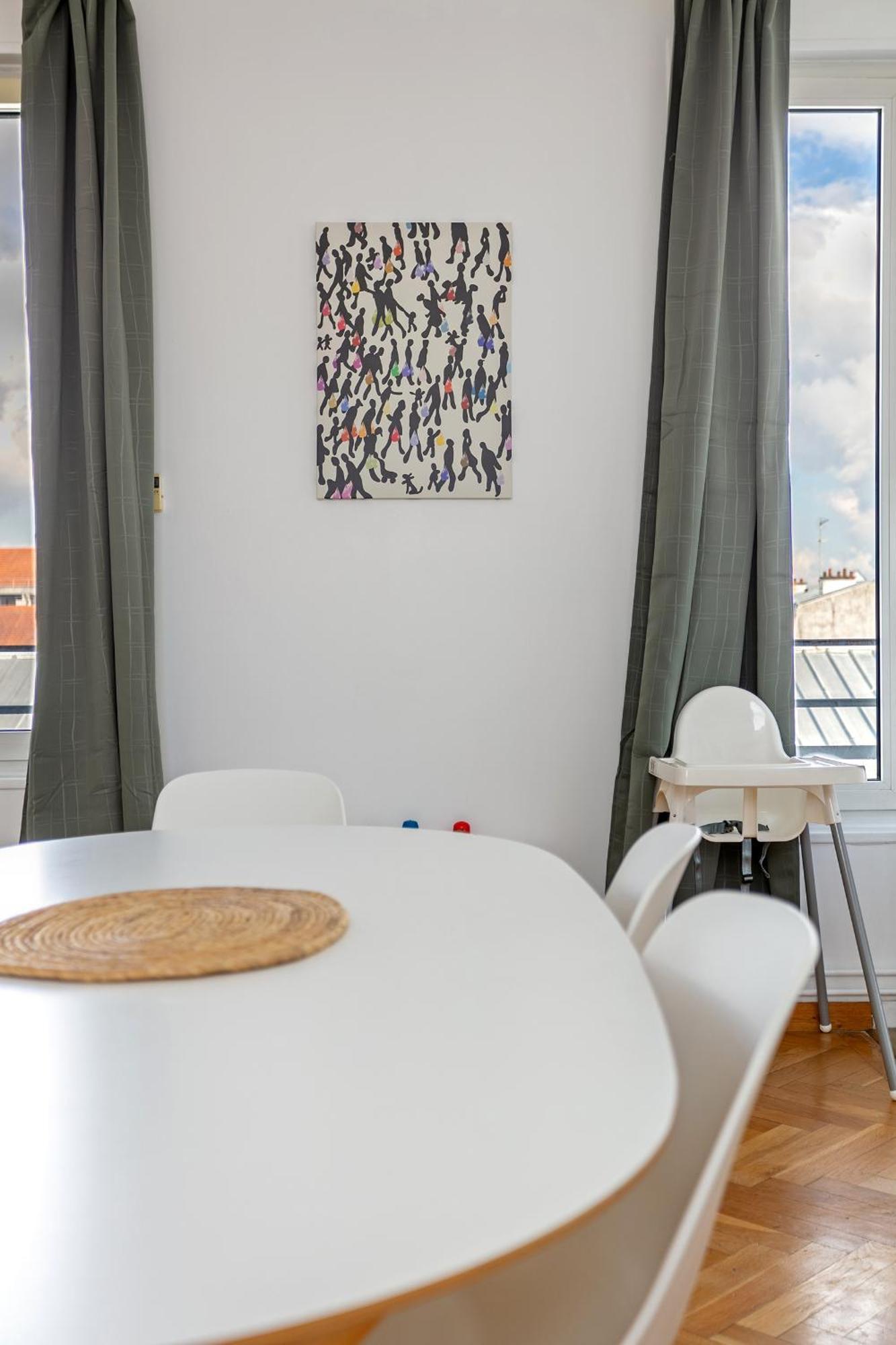 Апартаменти Parisian Penthouse With Large Terrasse П'єррфітт-сюр-Сен Екстер'єр фото